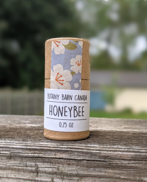 Honeybee lip balm (biodegradable tube)