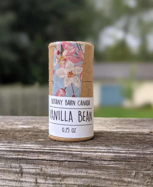 Vanilla Bean lip balm (biodegradable tube)