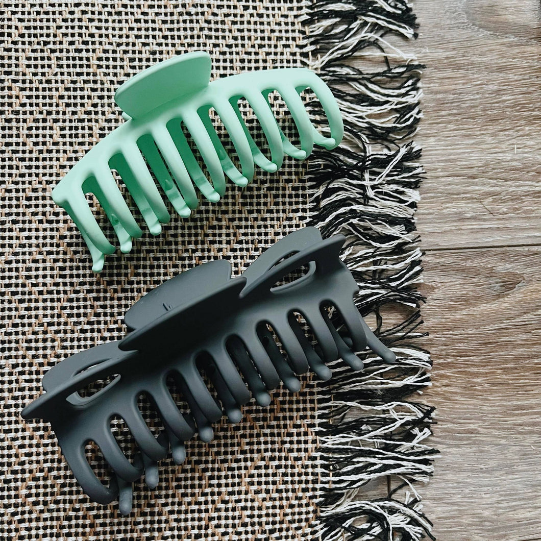 LARGE claw clip duo