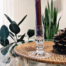 Load image into Gallery viewer, Glass taper candle holder
