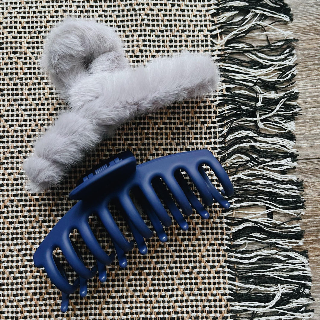 LARGE claw clip duo