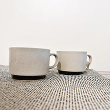 Load image into Gallery viewer, Small stone mugs (set of 2)
