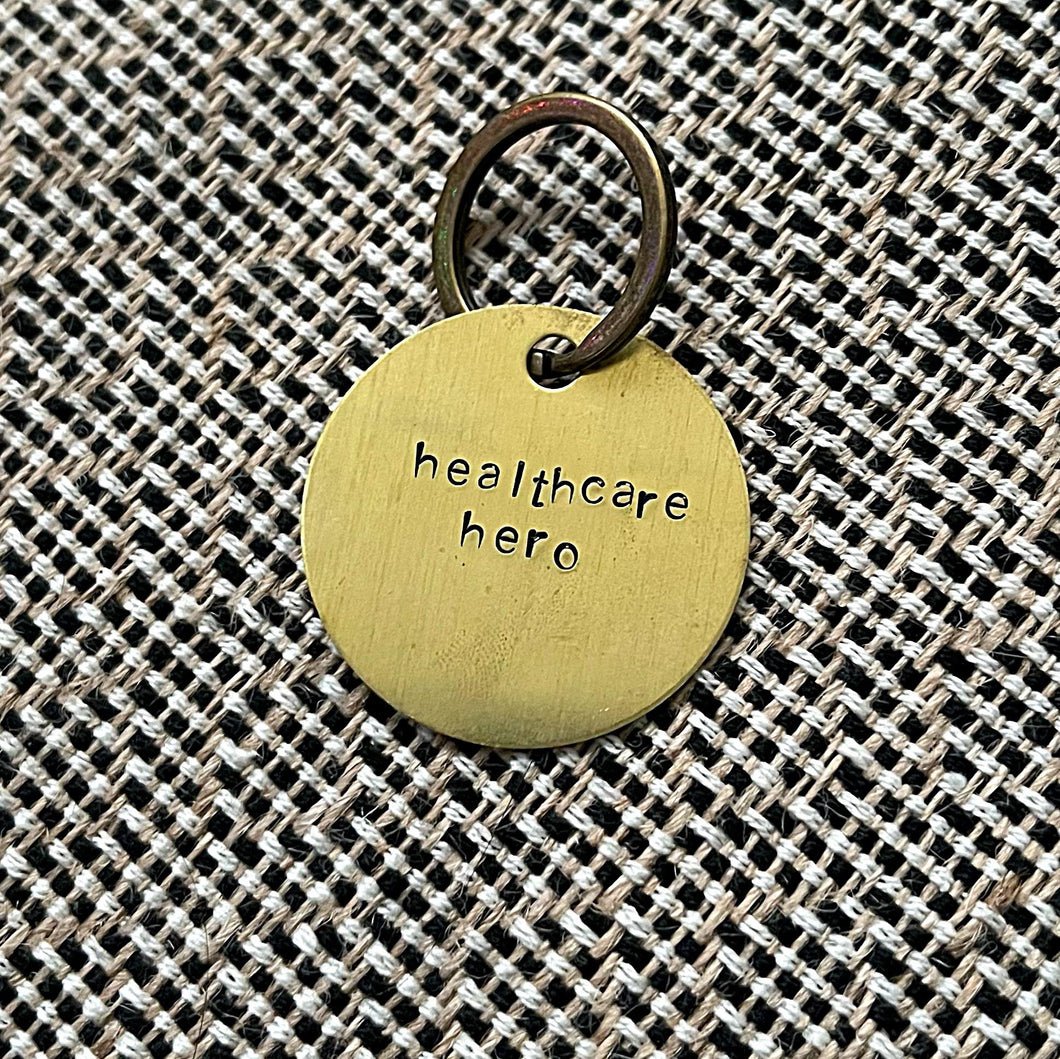 healthcare hero - keychain