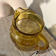 Load image into Gallery viewer, Colored glass pitcher (heavy/sturdy)
