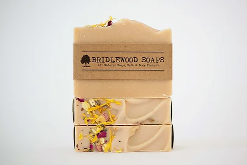 Flower Power natural soap bar