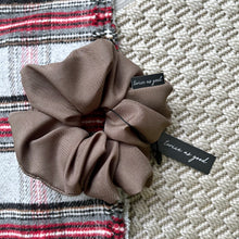 Load image into Gallery viewer, Chocolate scrunchie - oversized
