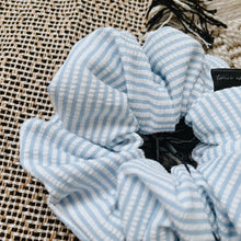 Load image into Gallery viewer, Textured stripes scrunchie - oversized
