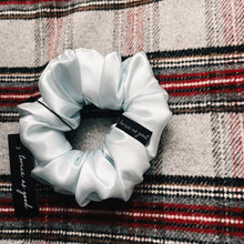 Load image into Gallery viewer, Glacier satin scrunchie - classic
