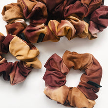 Load image into Gallery viewer, Fire tie dye scrunchie - classic
