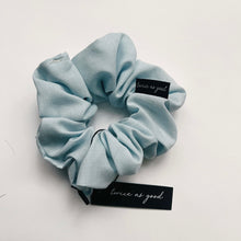 Load image into Gallery viewer, Sky blue scrunchie - classic
