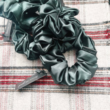 Load image into Gallery viewer, Forest satin scrunchie - classic
