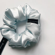 Load image into Gallery viewer, Glacier satin scrunchie - classic
