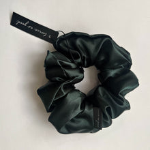 Load image into Gallery viewer, Forest satin scrunchie - oversized
