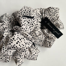 Load image into Gallery viewer, Cookies &amp; Cream scrunchie - oversized
