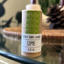 Load image into Gallery viewer, Lime lip balm (biodegradable tube)
