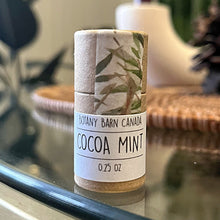 Load image into Gallery viewer, Cocoa Mint lip balm (biodegradable tube)
