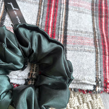 Load image into Gallery viewer, Forest satin scrunchie - oversized
