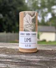 Load image into Gallery viewer, Lime lip balm (biodegradable tube)
