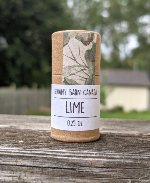 Lime lip balm (biodegradable tube)